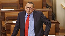 Ustavující sch�ze Poslanecké sn�movny. Jaroslav Foldyna (SPD). (5. listopadu...