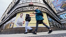 Policie zasahovala v budově Všeobecné zdravotní pojišťovny v Praze na...