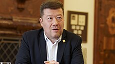 Pedseda poslanecké snmovny Tomio Okamura (6. listopadu 2025)