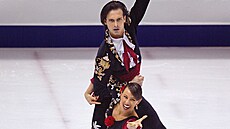 Barbara Fusar Poliová a Maurizio Margaglio na olympiád� v Salt Lake City 2002.