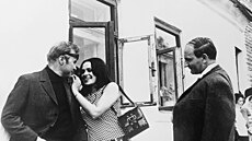 V�ra K�esadlová s Lu�kem Munzarem a Josefem Somrem ve filmu �ert