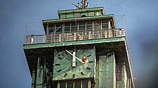 Opravy ruiek na vi Nové radnice v Ostrav jsou velmi nároné. (31. íjna...