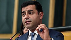 Bývalý pedseda turecké opoziní Lidové demokratické strany (HDP) Selahattin...