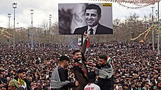 Bývalý pedseda turecké opoziní Lidové demokratické strany (HDP) Selahattin...