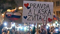 Oslavy výro�í sametové revoluce v Bratislav� (17. listopadu 2024)