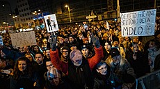 Oslavy výro�í sametové revoluce v Bratislav� (17. listopadu 2024)