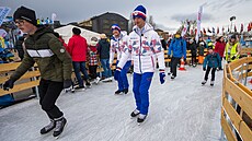 Na olympijských festivalech si sportovci zkou�ejí i odv�tví, jim� se nev�nují...
