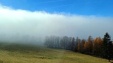 Inverze a barevný podzim na �umav�. (7. listopadu 2025)