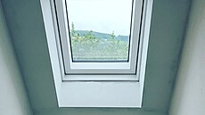 Osazené okno po dokon�ení v�etn� výmalby