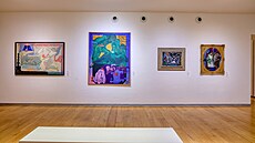 Zábr z výstavy Kubismus v Museu Kampa