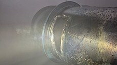 Po�ár vzduchotechniky pr�myslového objektu v Lomnici nad Popelkou. (7....