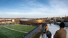 Souástí areálu má být i velké tréninkové centrum.