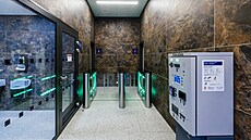 Moderní záchodky na nádraí Praha-Vysoany