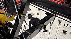 Sobotní slavnostní otev�ení Horácké arény, 2,5hodinový kulturní program Vítej, Aréno, budou moct sledovat na velkoplo�né projekci i diváci p�ed halou.