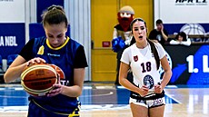 Díví El Nordico, 4. 11. 2025, zápas extraligy U17 basketbalistek Válenice...