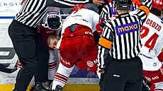 Chomutov, 8. 11. 2025. První hokejová liga, Piráti Chomutov - Frýdek-Místek....