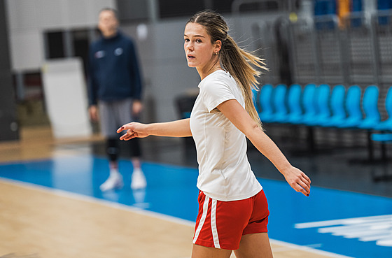 �eská basketbalistka Charlotte Velichová.