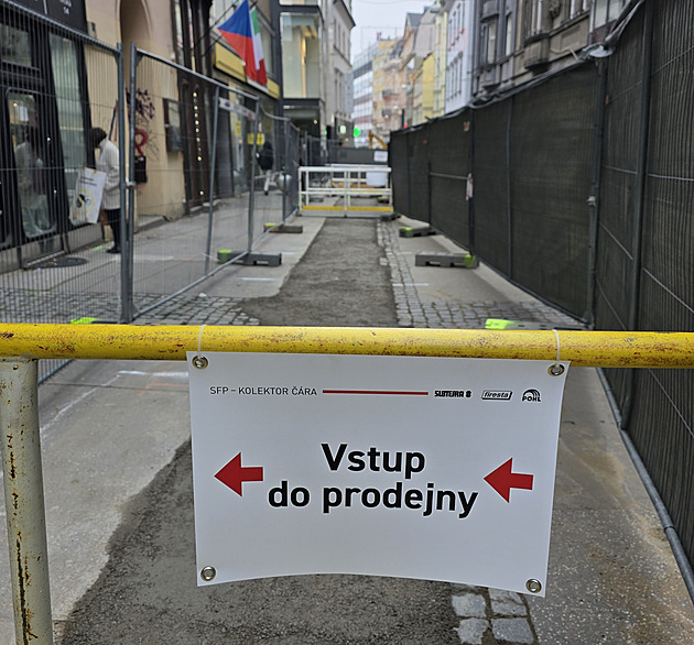 Z pěší tepny Brna mizí překážky, na vánoční trhy se lidé dostanou bez omezení