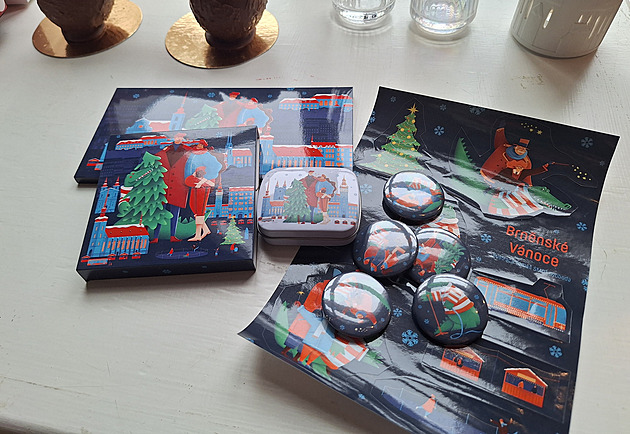 P�edm�ty, kterou budou k dostání na Brn�nských Vánocích 2025, je� po�ádá zdej�í...