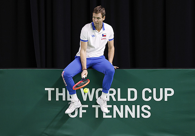 Nesmíme se bát, předesílá Berdych. Nelíbí se mu formát Davis Cupu ani ranní duel