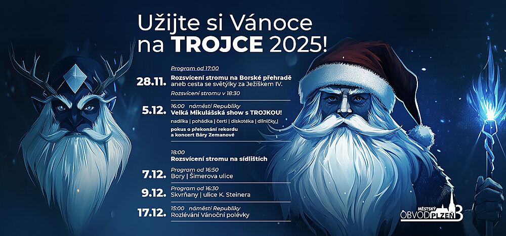 Advent na Trojce přinese světla, anděly i vánoční polévku