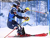 Mikaela Shiffrinová v prvním kole slalomu ve finském Levi