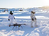 Výcvik kanadské armády v Arktid� (27. února 2025)