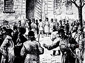 Ped soudní budovou hlídkovali pi procesu s Omladinou pro jistotu etníci, jak...