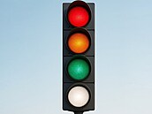 Nepirozený a nepravdpodobný obrázek semaforu, vygenerovaný umlou...