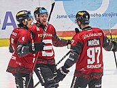 Hrái Sparty se tí z gólu proti Plzni.