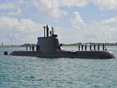 Jihokorejská ponorka ROKS Yun Bonggil, pat�ící k n�meckému Typu 214