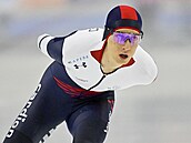 Metodj Jílek v závod na pt kilometr pi Svtovém poháru v Salt Lake City.