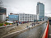 V Liberci vznikla nová náplavka (17. listopadu 2025)