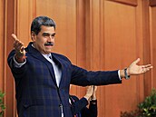 Venezuelský prezident Nicolás Maduro (18. listopadu 2025)