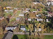 Ostravská kolonie Bedika z výky. (12. listopadu 2025)