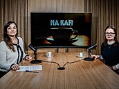 Hostem podcastu NA KAFI je psycholoka a editelka Centra Cesta z krize Jarmila...
