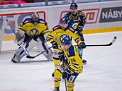 Momentka ze zápasu Zlín - Perov