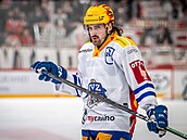 eský útoník Daniel Voenílek v dresu výcarského Zugu.