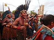 Desítky domorodých aktivist násiln vnikly do areálu klimatické konference...