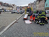 idi nákladního vozidla srazil v Plané pi couvání seniory. Ten utrpl váná...