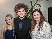 Natálie Pajerová, Matou Preiss a Martina Preissová (13. listopadu 2025)