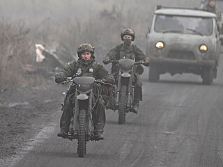 Rutí vojáci pijídjí do Pokrovsku. (29. íjna 2025)