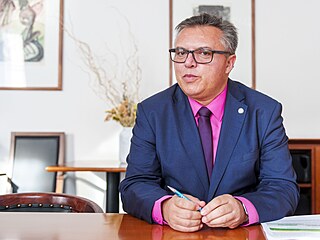 Místopedseda strany Motoristé sob, Jií Barták.