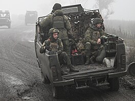 Ru�tí vojáci p�ijí�d�jí do Pokrovsku. (29. �íjna 2025)