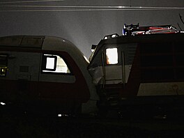 U slovenského Pezinku se srazily dva vlaky. (9. listopadu 2025)