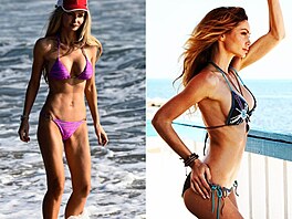 Kráska Gia Skova se stále m��e py�nit neskute�n� skv�lou postavou.