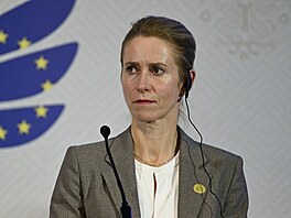 �éfka unijní diplomacie Kaja Kallasová (10. listopadu 2025)