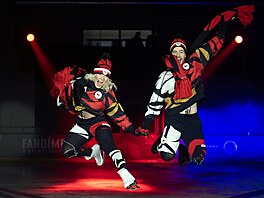 Krasobruslai Natálie a Filip Taschlerovi pedstavují nástupovou kolekci a...