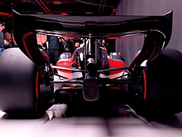 Zadní pohled na nový v�z Audi.