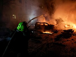 Rusko zasáhlo východoukrajinské msto Charkov. (19. listopadu 2025)